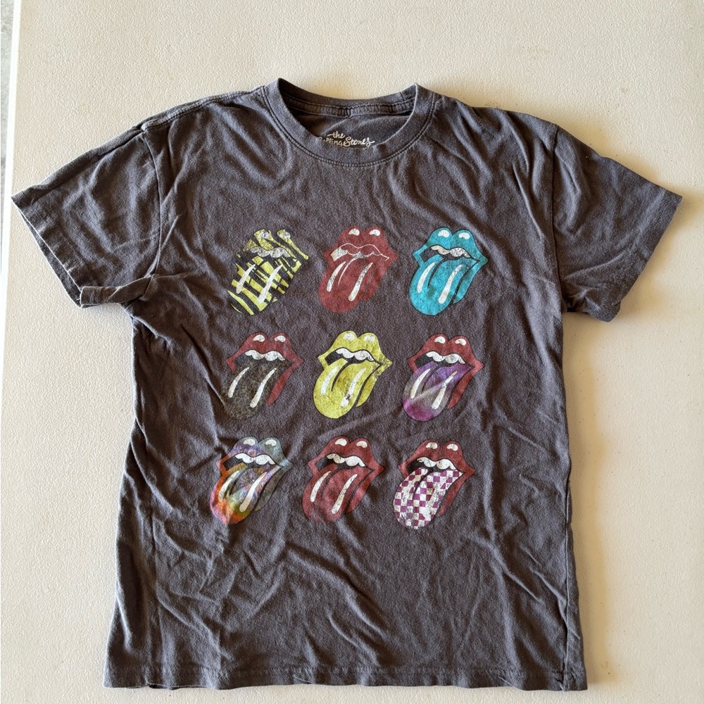 Rolling Stones Gray Short Sleeve Tee